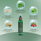 Natural Essence Ayurvedic Bath & Body Massage Oil & Kansa Wand Set | Hempseed, Rosehip & Moringa Oil | Detox & Radiance