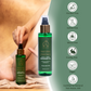 Natural Essence Ayurvedic Bath & Body Massage Oil & Kansa Wand Set | Hempseed, Rosehip & Moringa Oil | Detox & Radiance