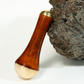 Kansa Wand | Handmade Bronze Face & Body Massage Tool with Teak Wood Handle | Detox, pH Balance & Muscle Relaxation