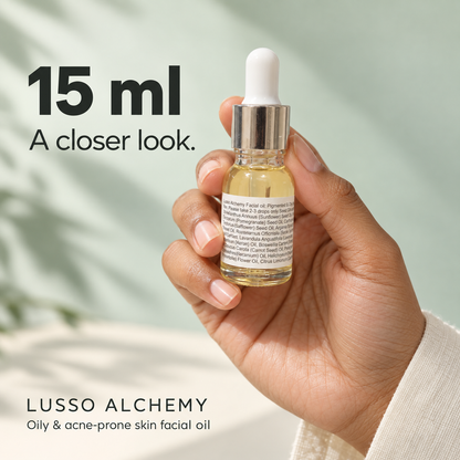 Pigmentation & Acne-Prone Skin Facial Oil – Rosehip, Pomegranate & Argan | Lightweight Glow & Skin-Balancing Face Oil