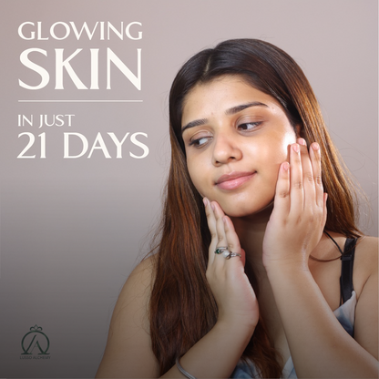 Radiance 7-in-1 Ayurvedic Face Serum & Kansa Wand Set | Bakuchiol & Seabuckthorn | Detox & Radiance