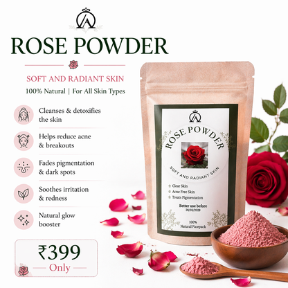 Organic Face Pack Powder | Natural Skin Brightening & Acne Care (100% Herbal)