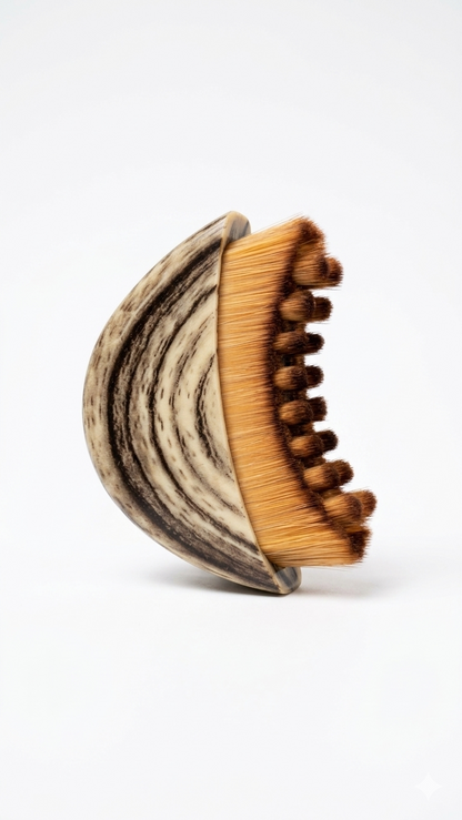 Lusso Facial Massage Brush – Depuffing & Sculpting Face Tool