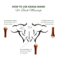 Natural Essence Ayurvedic Bath & Body Massage Oil & Kansa Wand Set | Hempseed, Rosehip & Moringa Oil | Detox & Radiance