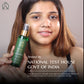 Natural Essence Ayurvedic Bath & Body Massage Oil & Kansa Wand Set | Hempseed, Rosehip & Moringa Oil | Detox & Radiance